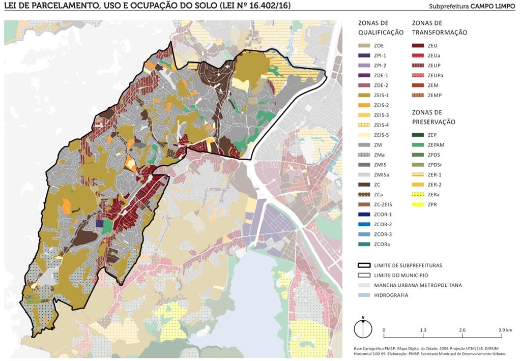 Plano Diretor Zona Sul São Paulo